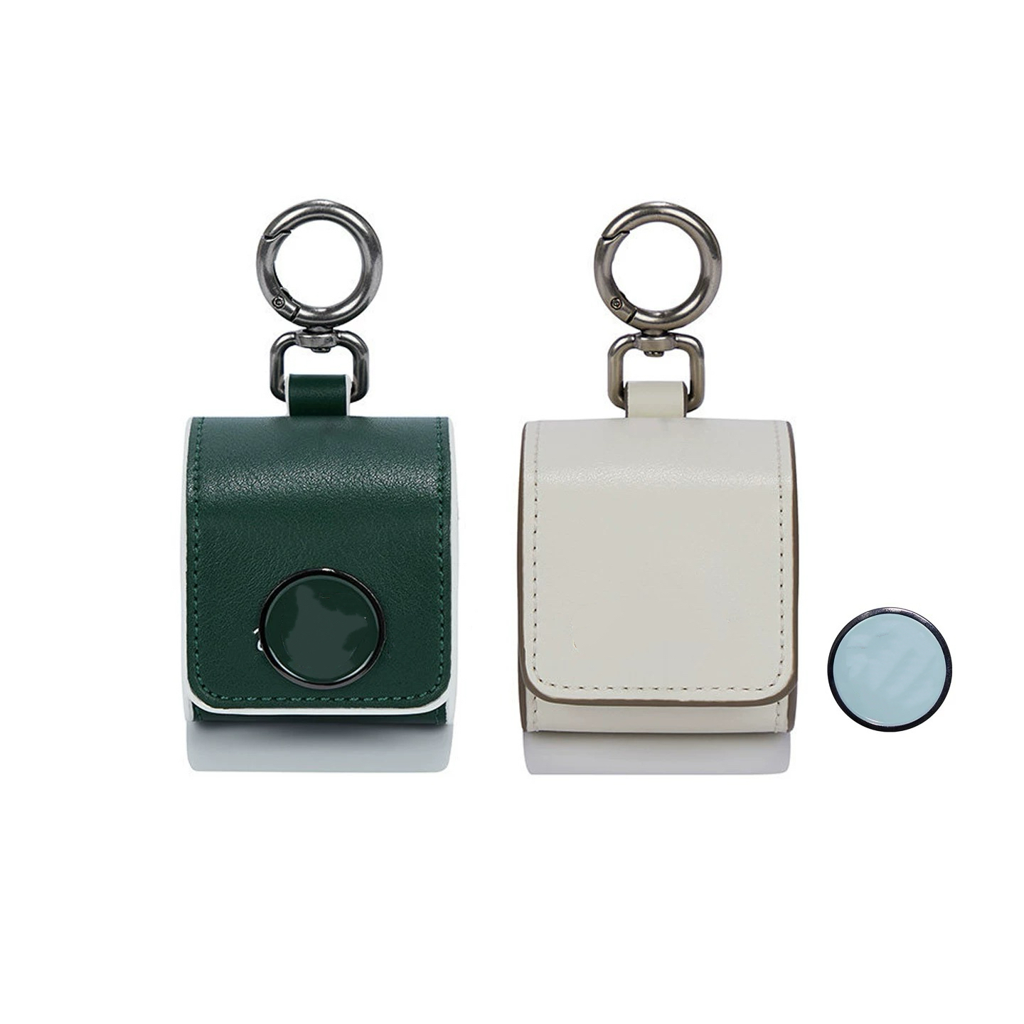 Ball Marker Set - ゴルフバッグ磁気ボールマーカーアクセサリーバッグ女性男性用ハンギングバッグギフトボックス