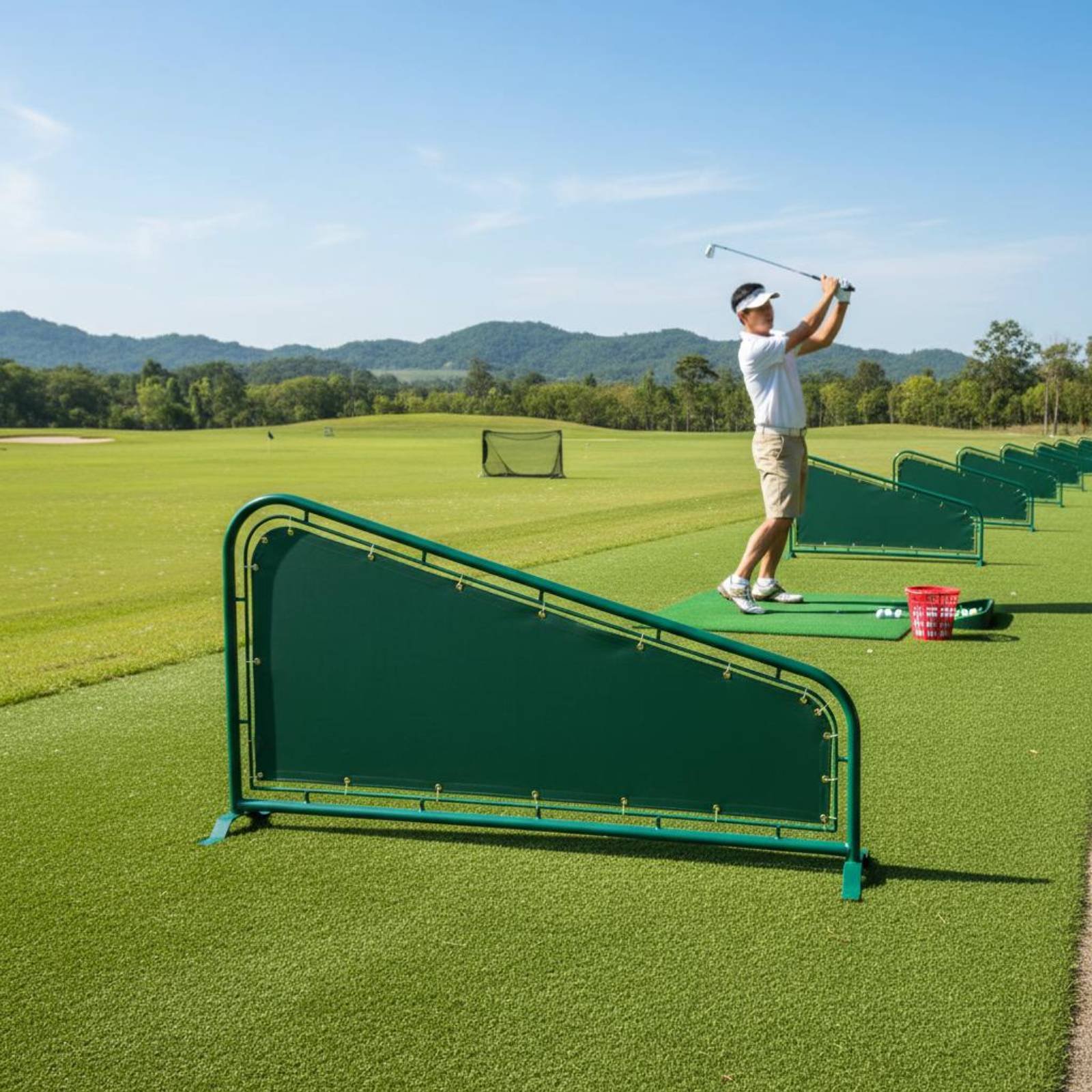 キャンバスゴルフディバイダー高耐久練習場バリアスポーツ用品耐 - Golf Equipment のレビューと価格