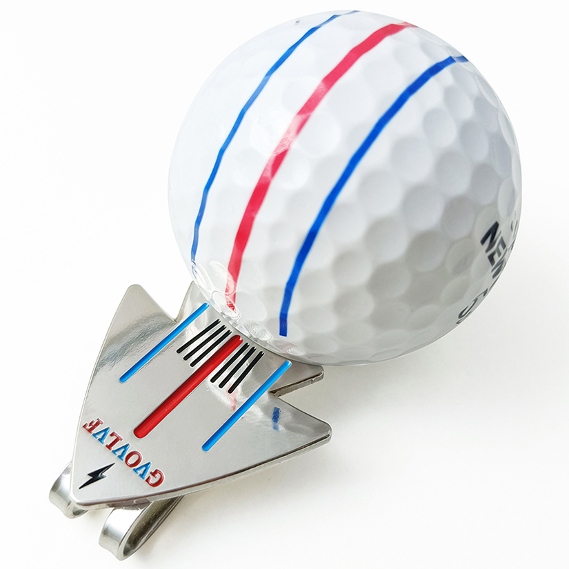1pc ゴルフパッティングアライメント照準ツールボールマーカ - Ball Marker Set のレビューと価格