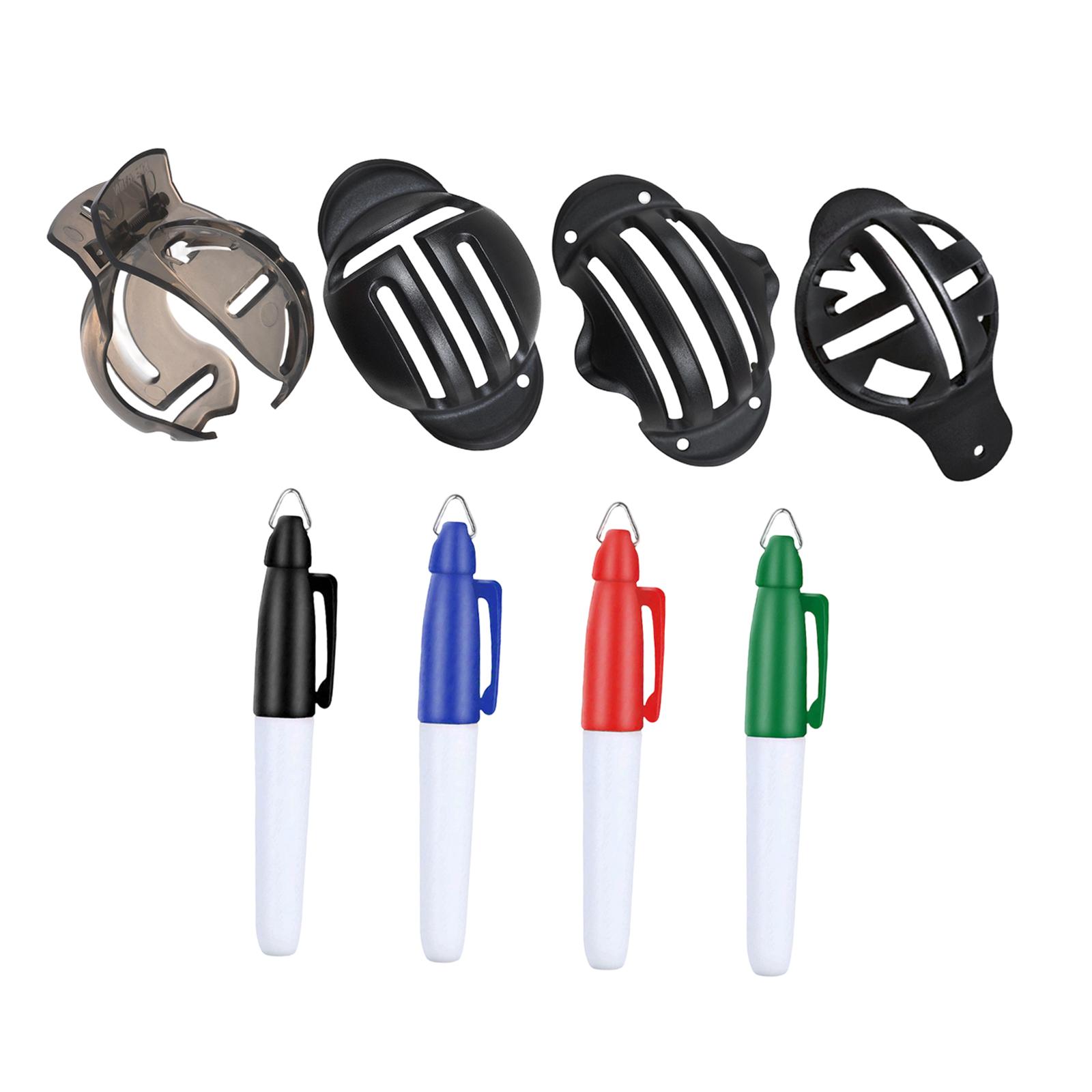 ゴルフボールマーキングステンシルキット ポータブル3ラインマ - Ball Marker Set のレビューと価格