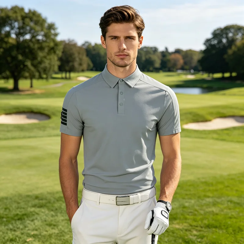夏ゴルフウェア メンズ 2026 高品質 ゴルフ半袖 ファッ - Golf Equipment Korea のレビューと価格