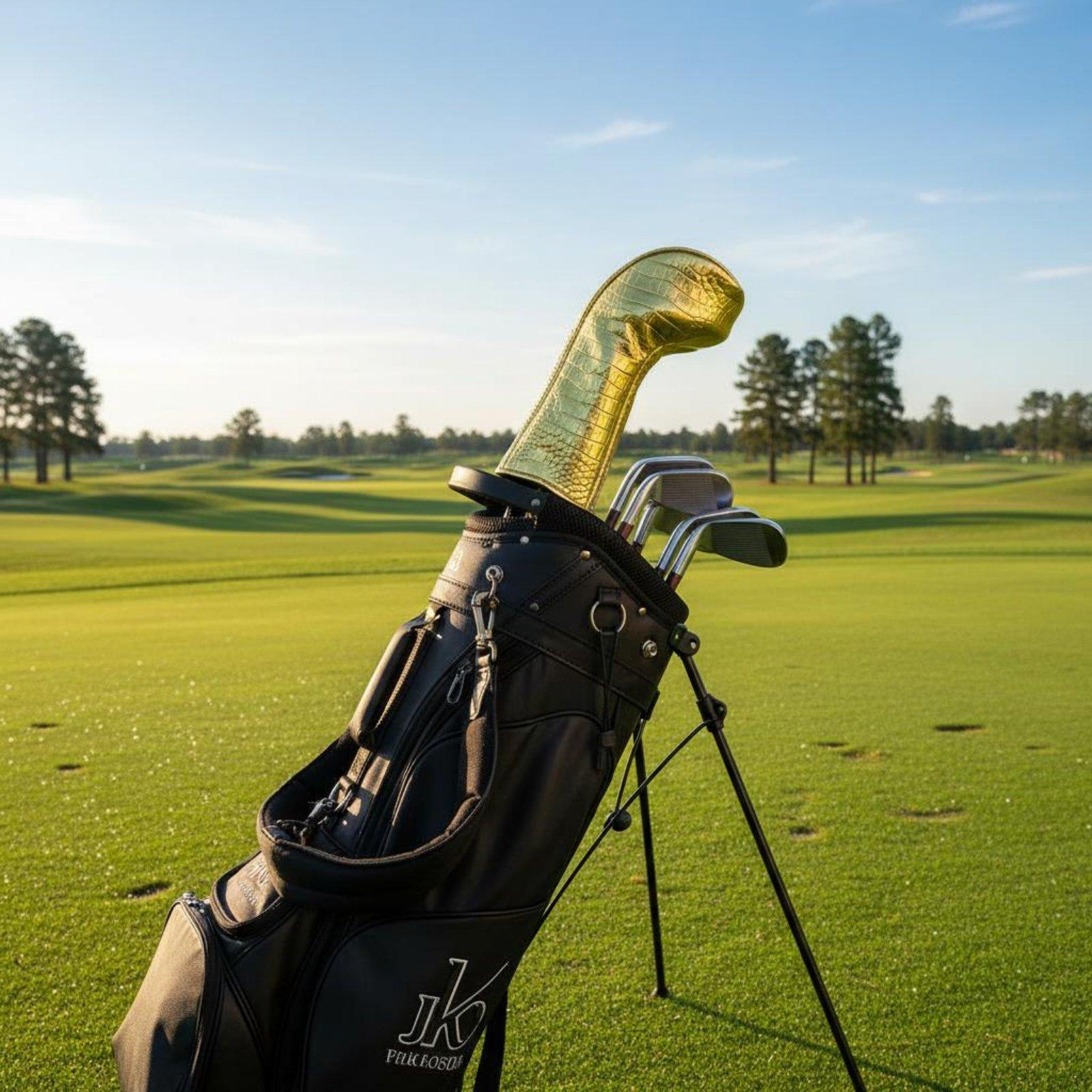ゴルフパターカバー磁気ヘッドカバーPUレザー厚いクッション防 - Putter Mallet Blade のレビューと価格
