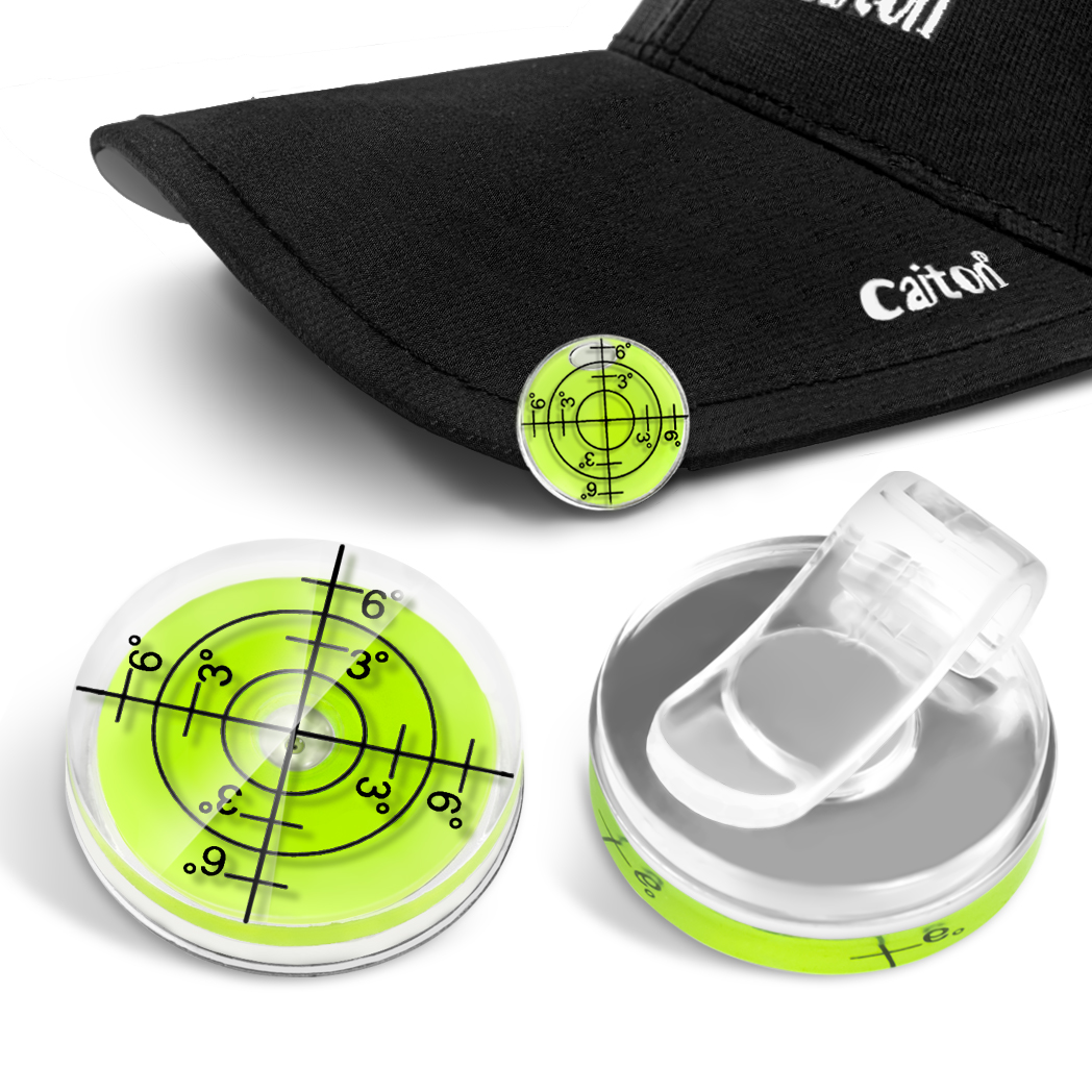 男性と女性のための磁気ゴルフハットクリップ,正確なレベルのボ - Ball Marker Set のレビューと価格