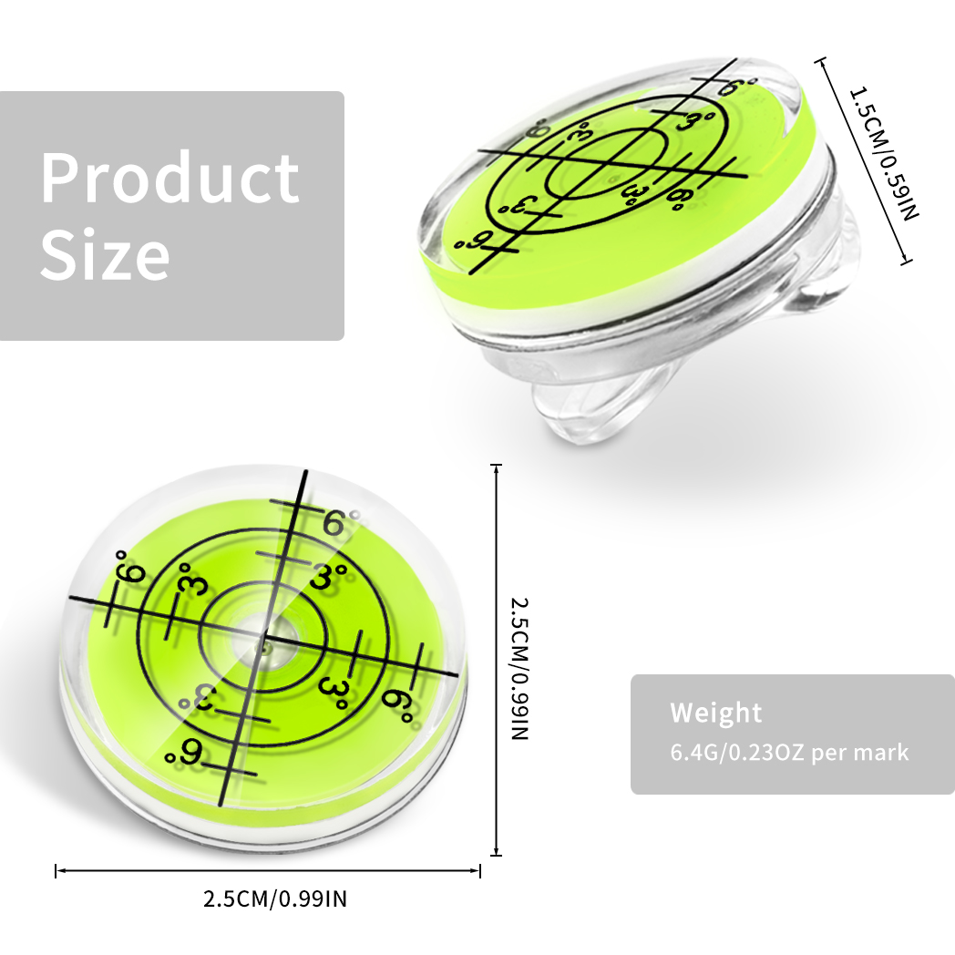男性と女性のための磁気ゴルフハットクリップ,正確なレベルのボ - Ball Marker Set のレビューと価格