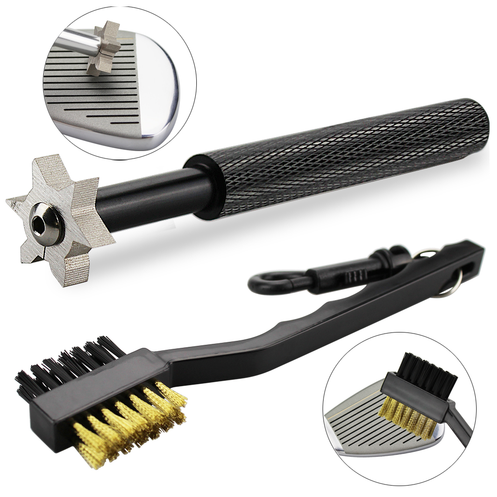 2 ピース/セットゴルフクラブブラシゴルフクラブシャープナー - Golf Equipment Cheap のレビューと価格
