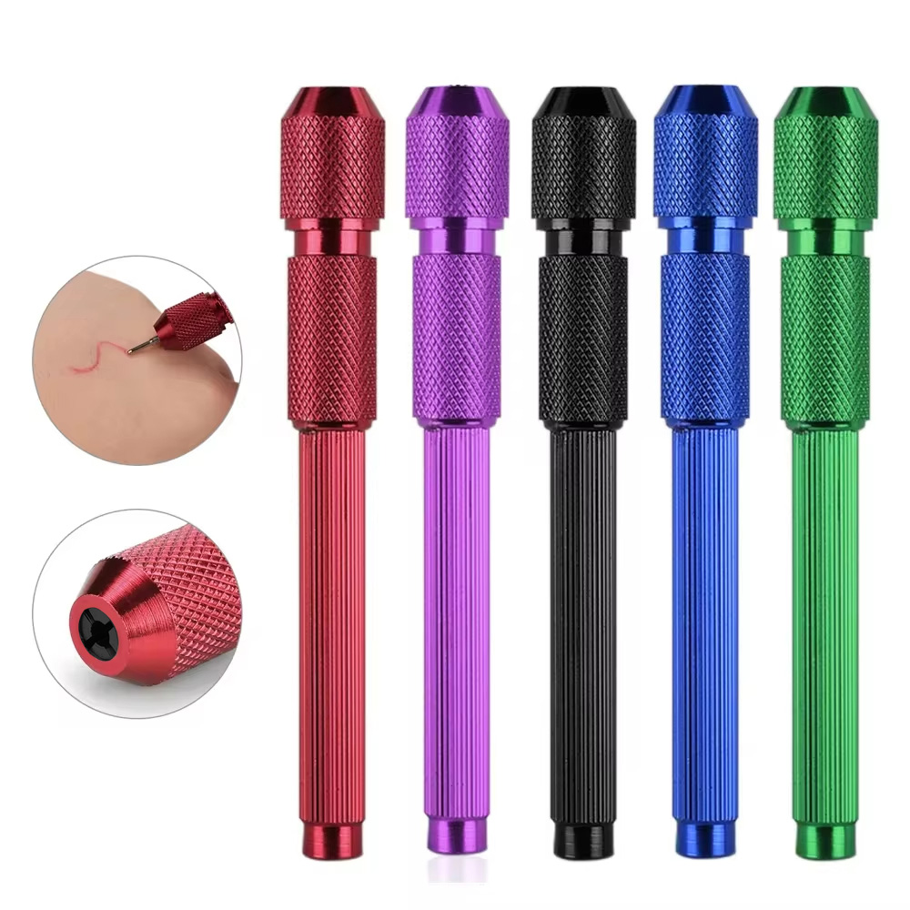 ペン1本＋替え芯1本、タトゥーマーカー、タトゥー用品、アルミ - Ball Marker Set のレビューと価格