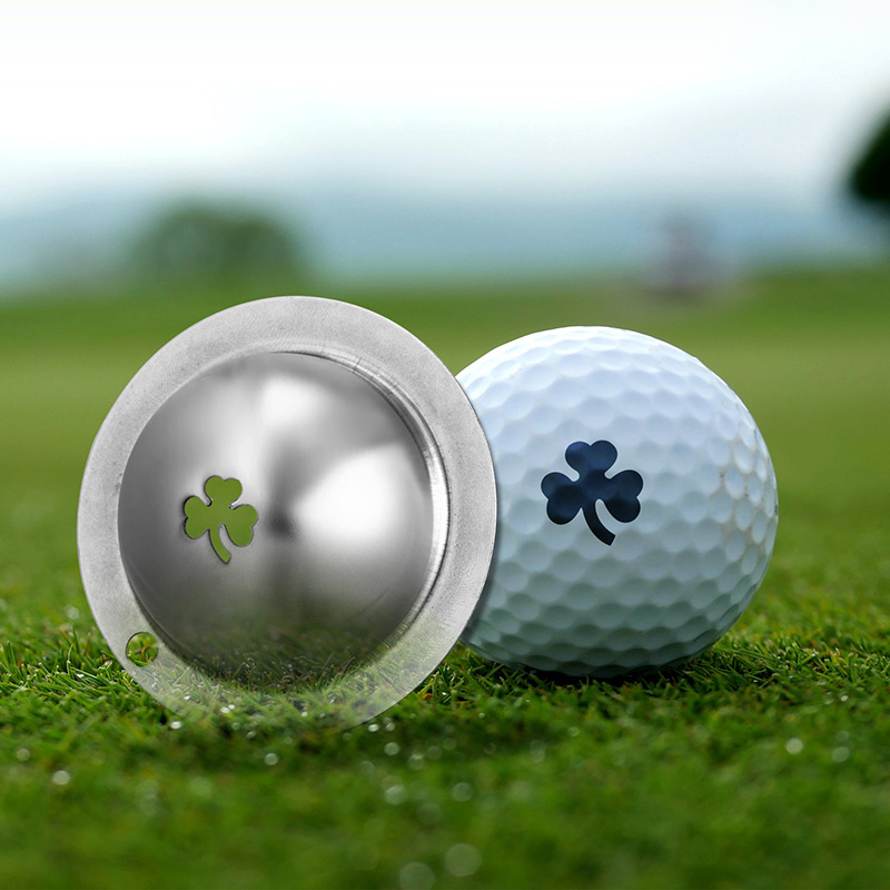 ステンレス鋼のゴルフボールラインマーカー、かわいいパターン、 - Ball Marker Set のレビューと価格