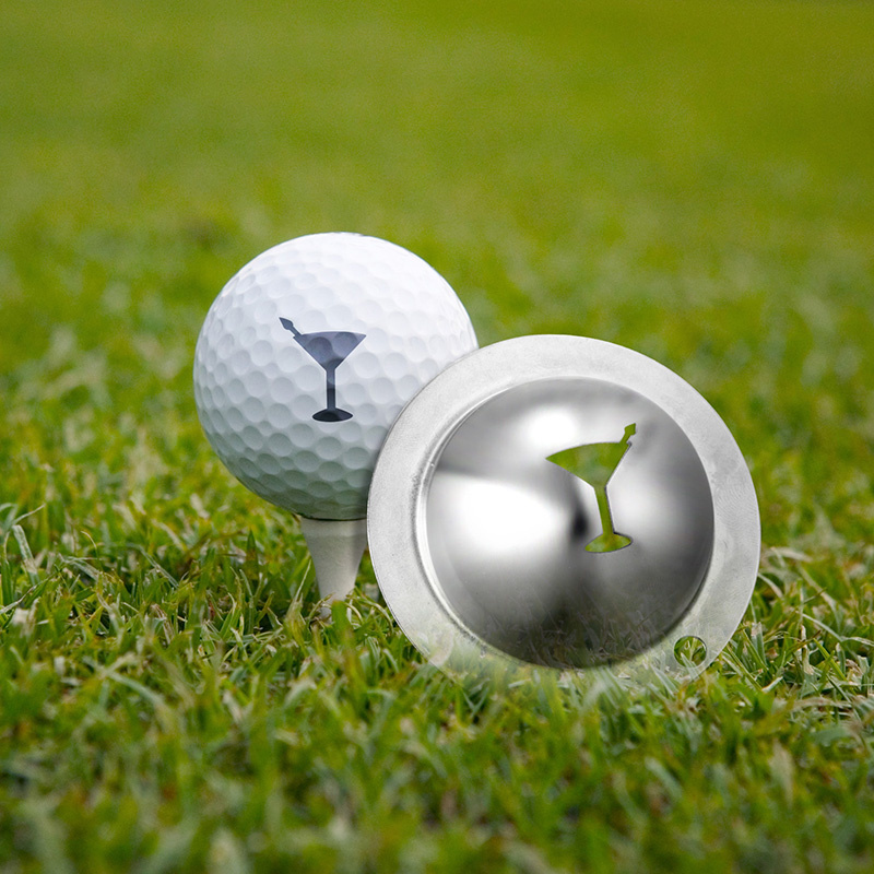 ステンレス鋼のゴルフボールラインマーカー、かわいいパターン、 - Ball Marker Set のレビューと価格
